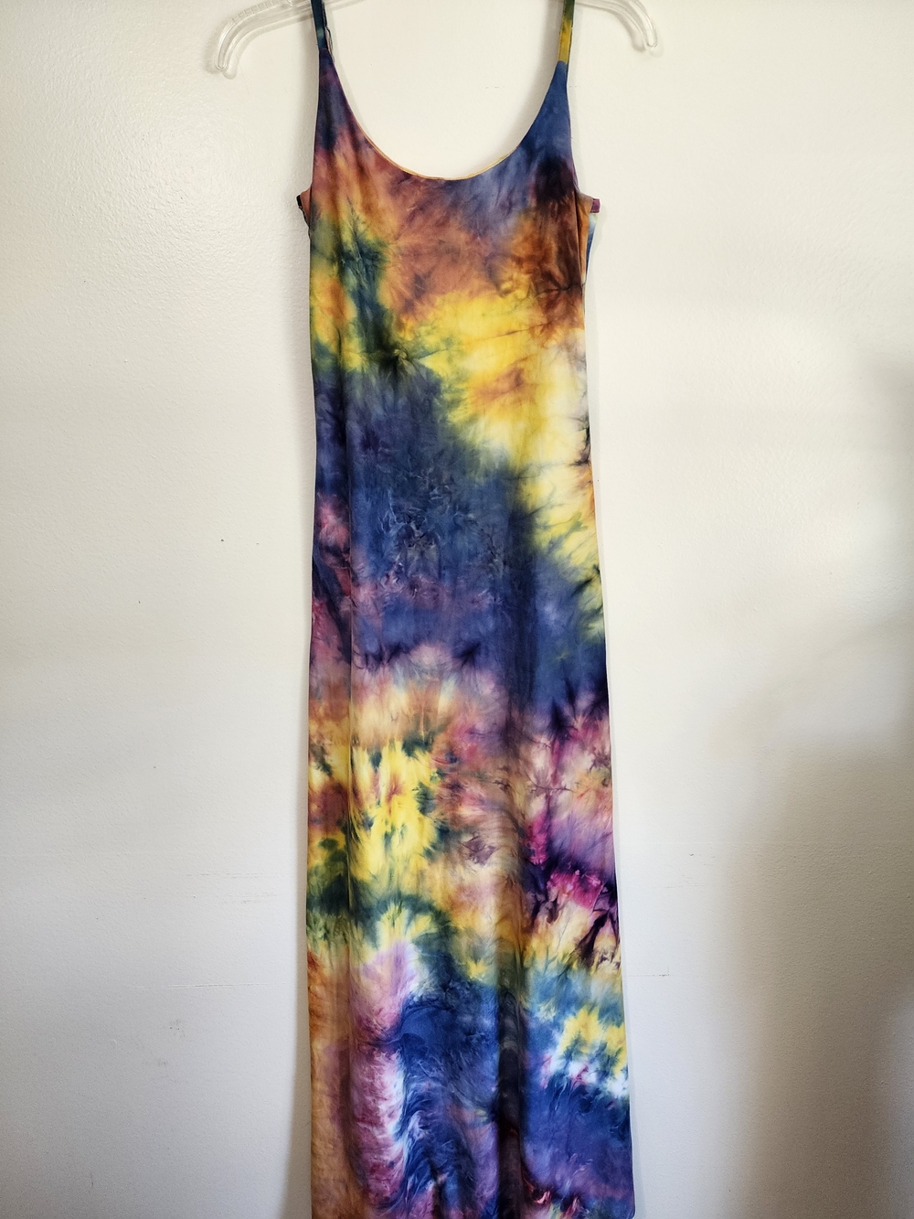 Absolutely Multicolor Tie-Dye Dress Label Detail